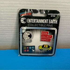 2019 Collectible Pin Set - Black/White/Yellow